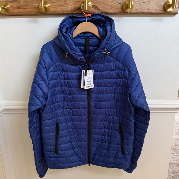 NWT • Bogner FIRE+ICE JURIS2 Quilted Blue Jacket • L - Picture 1 of 14